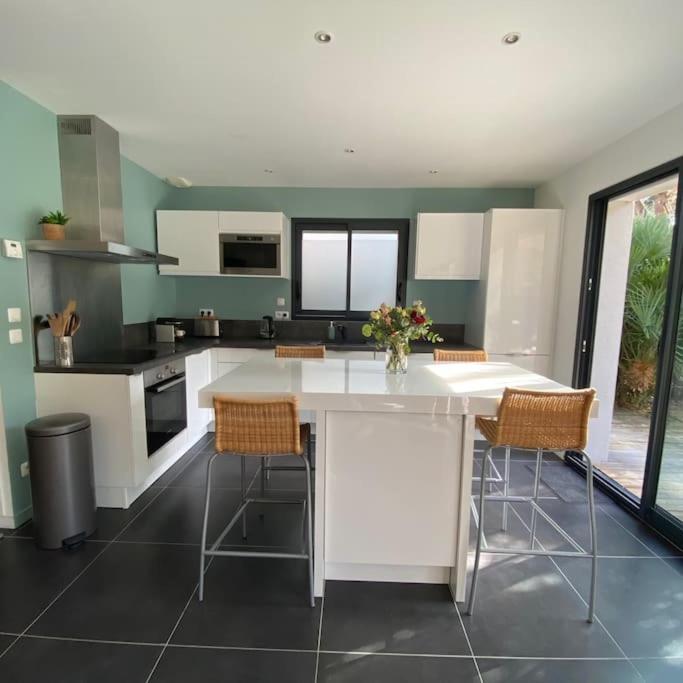 Villa Arcachon 12 Pers Avec Piscine Chauffee 1 Mai Au 30 Sept מראה חיצוני תמונה