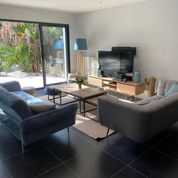 Villa Arcachon 12 Pers Avec Piscine Chauffee 1 Mai Au 30 Sept מראה חיצוני תמונה